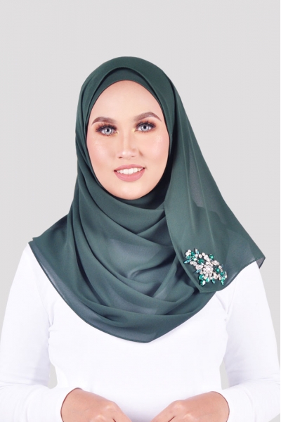 BEYONCE SHAWL - EVERGREN